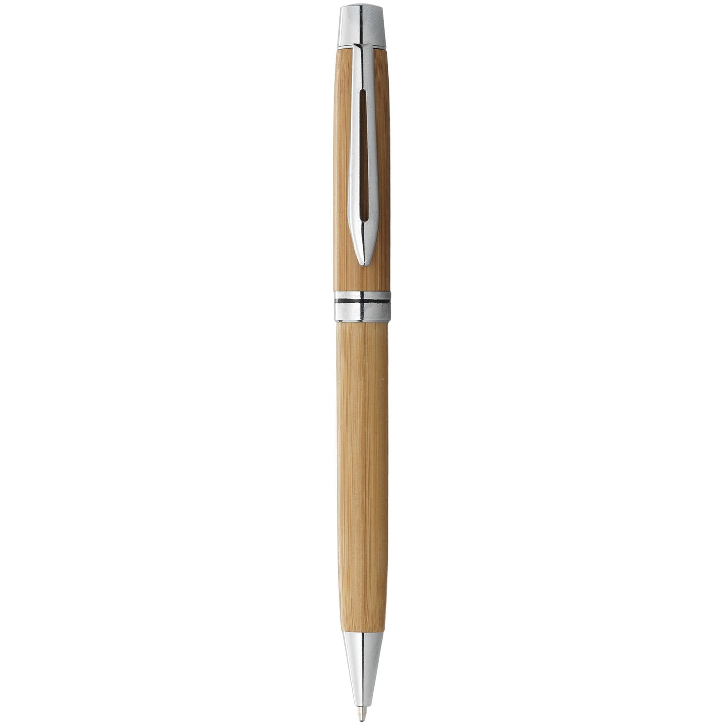 Penna a sfera in bambù Jakarta (inchiostro nero)