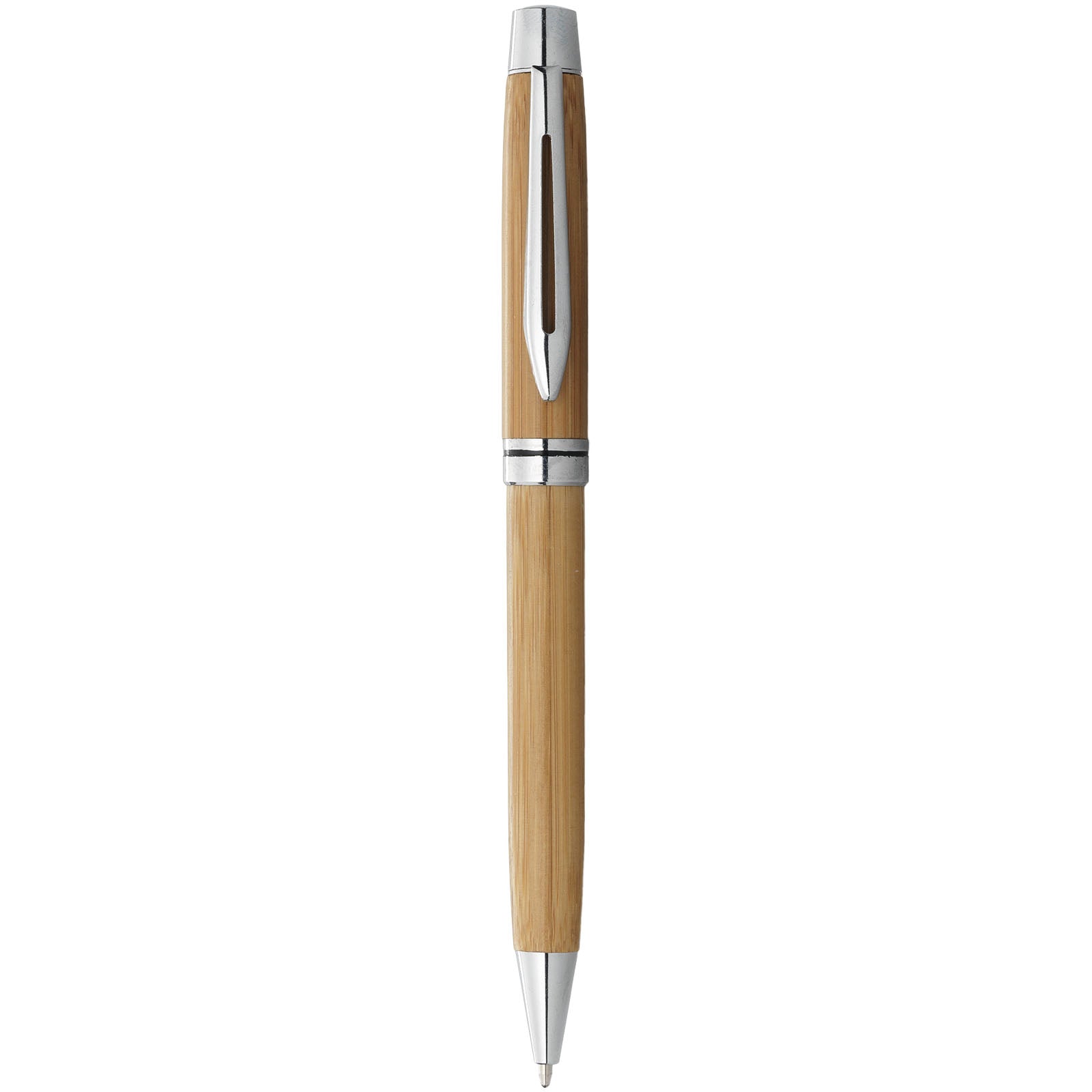 Penna a sfera in bambù Jakarta (inchiostro nero)