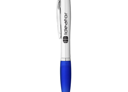 Penna a sfera con stylus ed evidenziatore Nash (inchiostro nero)