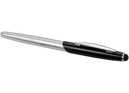 Set penna a sfera e penna roller con stylus Geneva (inchiostro blu)