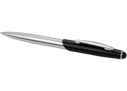 Set penna a sfera e penna roller con stylus Geneva (inchiostro blu)