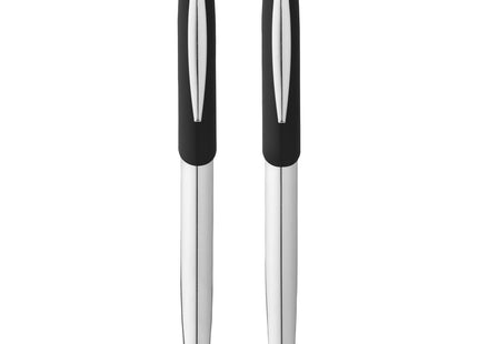 Set penna a sfera e penna roller con stylus Geneva (inchiostro blu)