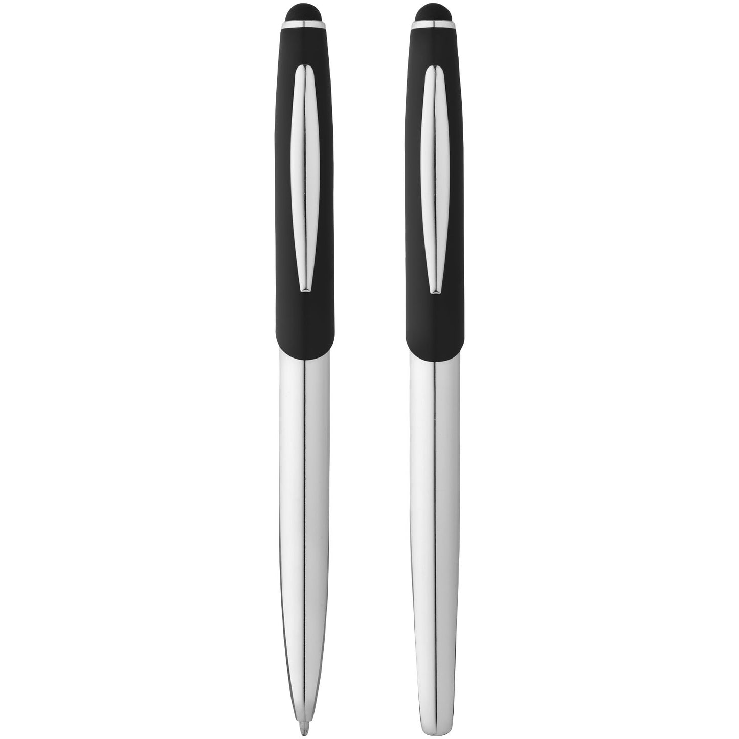 Set penna a sfera e penna roller con stylus Geneva (inchiostro blu)