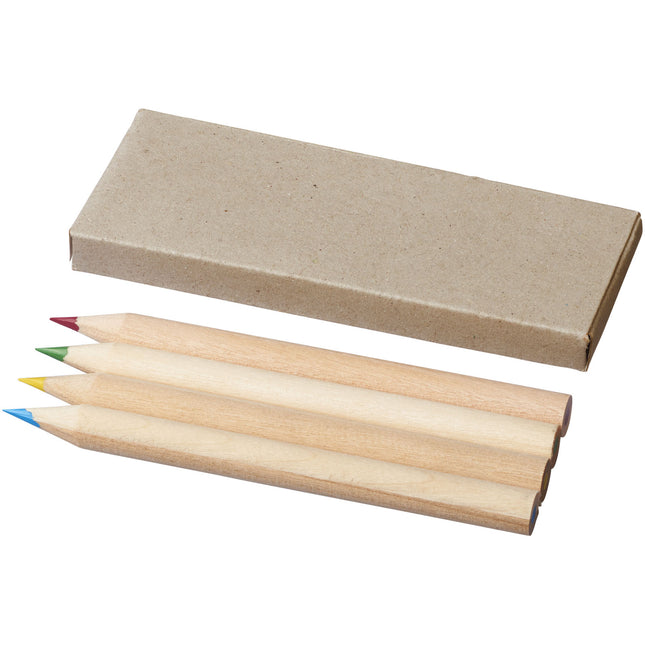 Set di 4 pastelli per colorare/disegnare Tullik