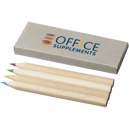 Set di 4 pastelli per colorare/disegnare Tullik