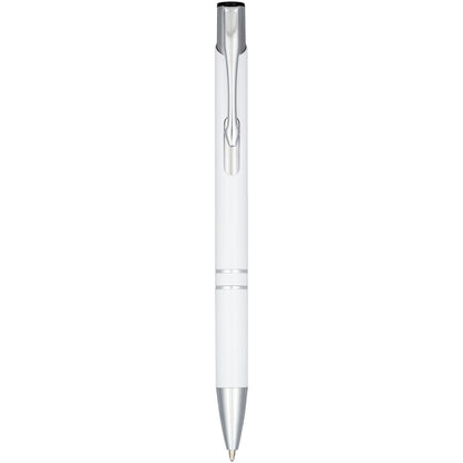 Penna a sfera anodizzata Moneta (inchiostro blu)