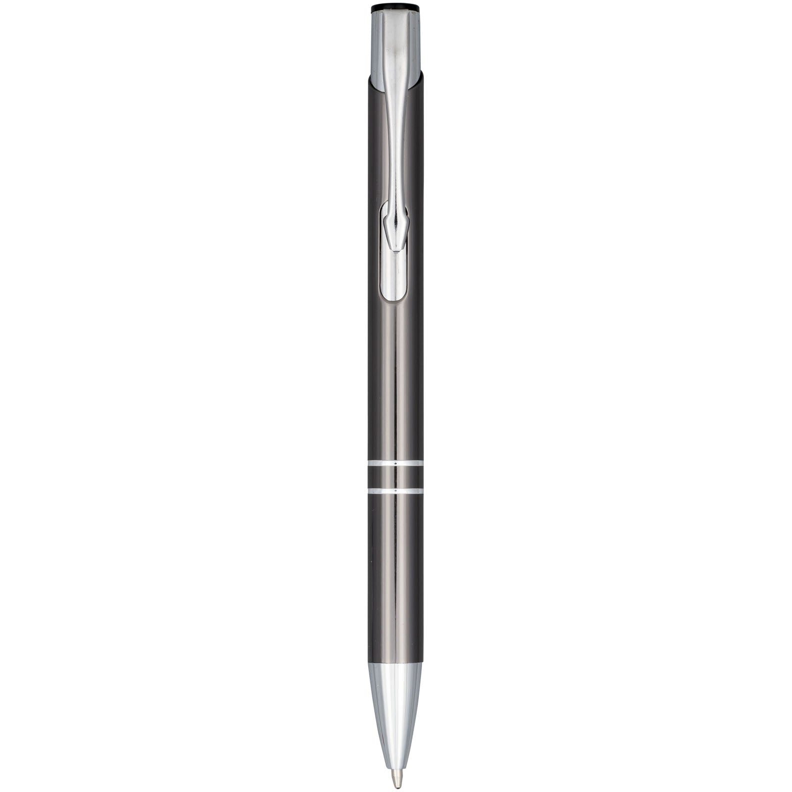 Penna a sfera anodizzata Moneta (inchiostro blu)