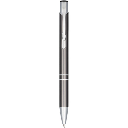 Penna a sfera anodizzata Moneta (inchiostro blu)