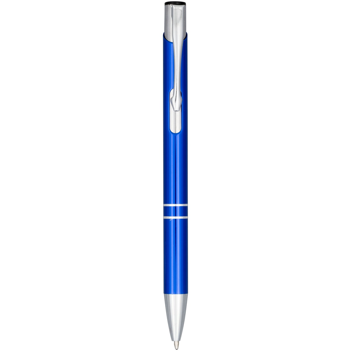 Penna a sfera anodizzata Moneta (inchiostro blu)