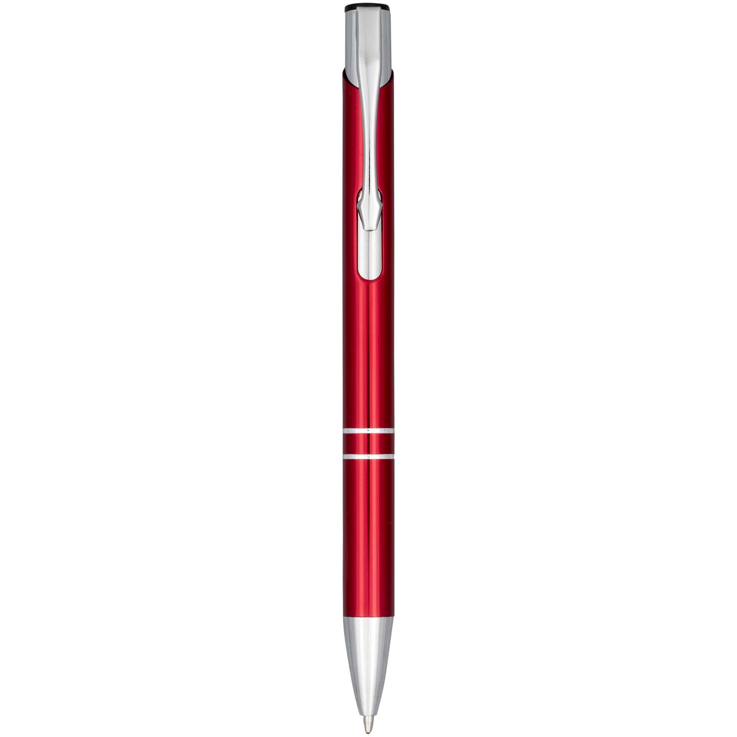 Penna a sfera anodizzata Moneta (inchiostro blu)