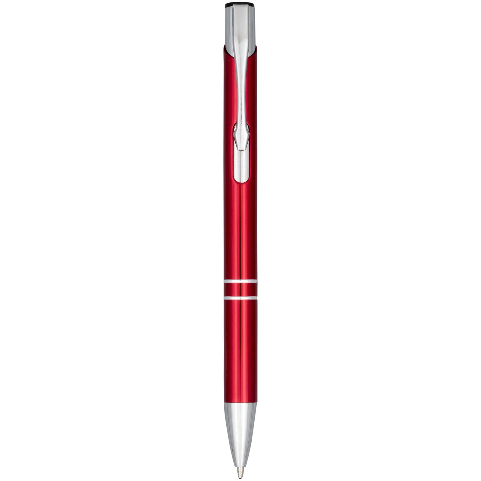 Penna a sfera anodizzata Moneta (inchiostro blu)