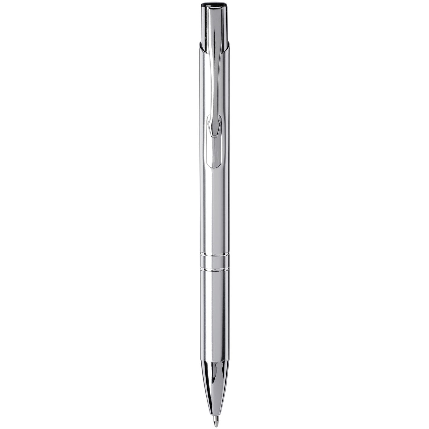 Penna a sfera anodizzata Moneta (inchiostro blu)