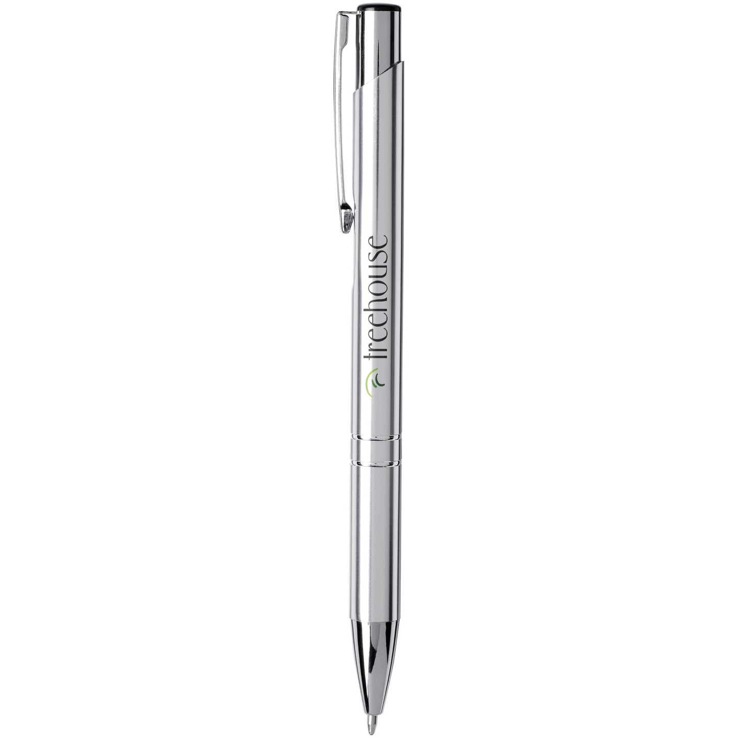 Penna a sfera anodizzata Moneta (inchiostro blu)