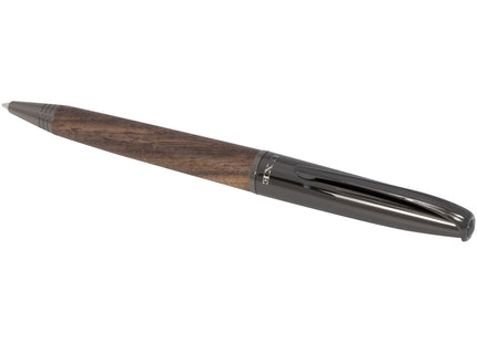 Penna a sfera con serbatoio in legno Loure (inchiostro nero)