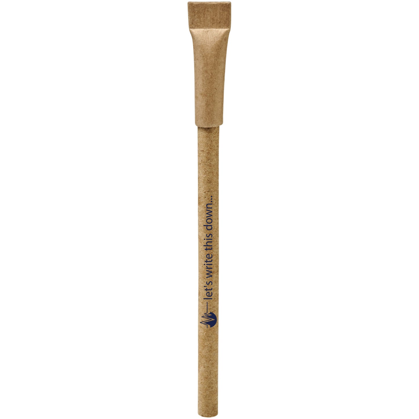 Penna a sfera in carta riciclata Asilah (inchiostro blu)