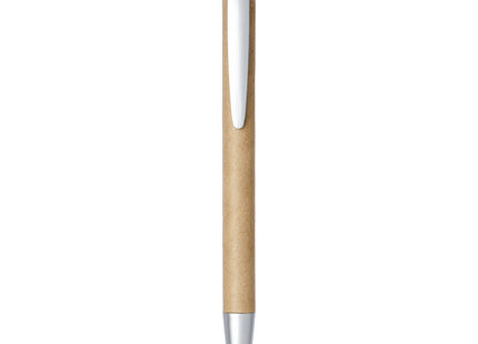 Penna a sfera in carta riciclata Tiflet (inchiostro nero)