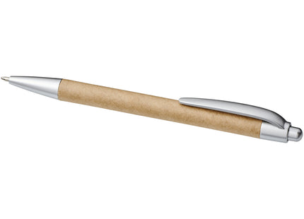 Penna a sfera in carta riciclata Tiflet (inchiostro nero)