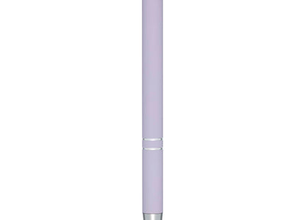 Penna a sfera a scatto Moneta soft touch (inchiostro nero)