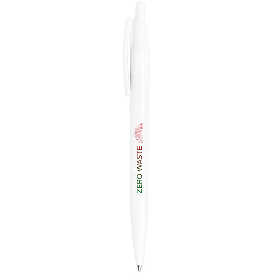 Penna a sfera in PET riciclato Alessio (inchiostro blu)