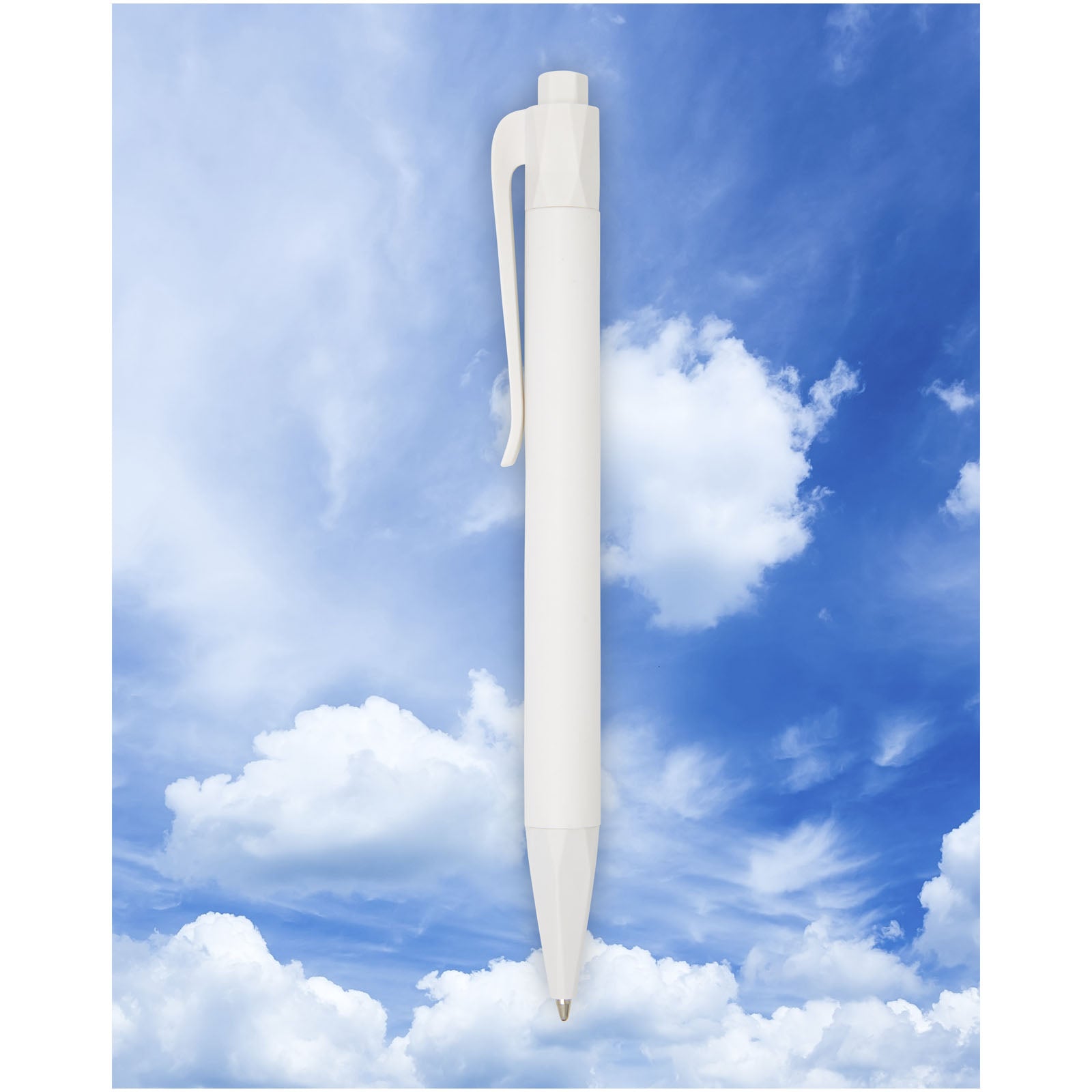 Penna a sfera Terra in plastica da mais (inchiostro blu)