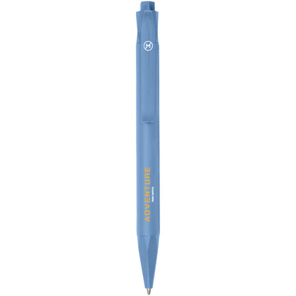 Penna a sfera Terra in plastica da mais (inchiostro blu)