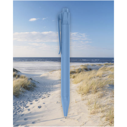 Penna a sfera Terra in plastica da mais (inchiostro blu)