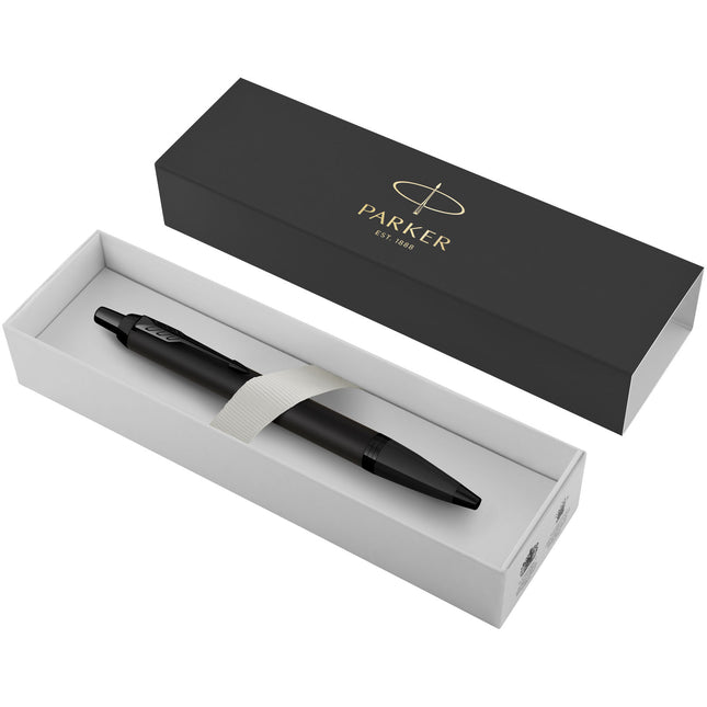 Parker penna a sfera acromatica IM (inchiostro blu)