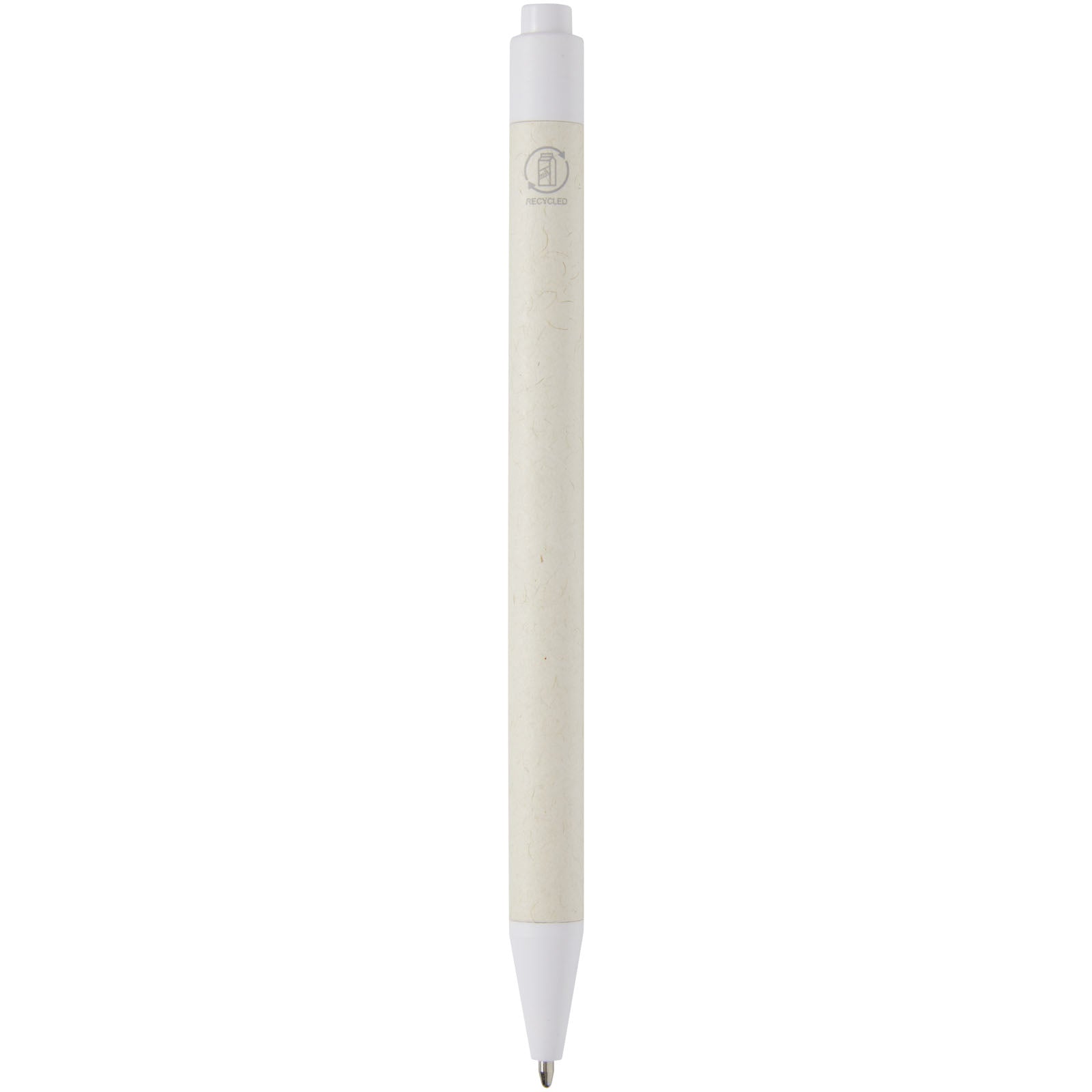 Penna a sfera Dairy Dream realizzata con cartoni del latte riciclati (inchiostro nero)
