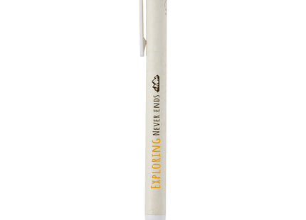 Penna a sfera Dairy Dream realizzata con cartoni del latte riciclati (inchiostro nero)