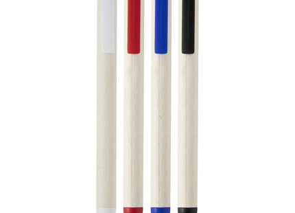 Penna a sfera Dairy Dream realizzata con cartoni del latte riciclati (inchiostro nero)