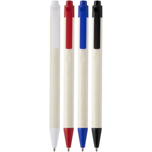Penna a sfera Dairy Dream realizzata con cartoni del latte riciclati (inchiostro nero)