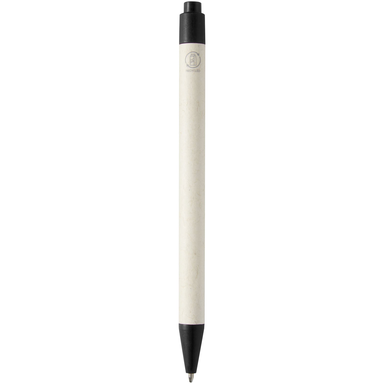 Penna a sfera Dairy Dream realizzata con cartoni del latte riciclati (inchiostro nero)