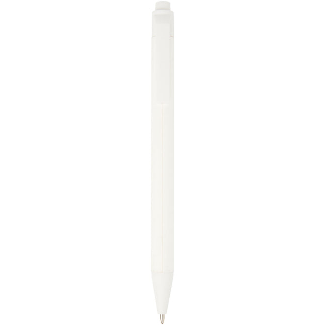 Penna a sfera in carta riciclata monocromatica con finitura opaca Chartik (inchiostro nero)