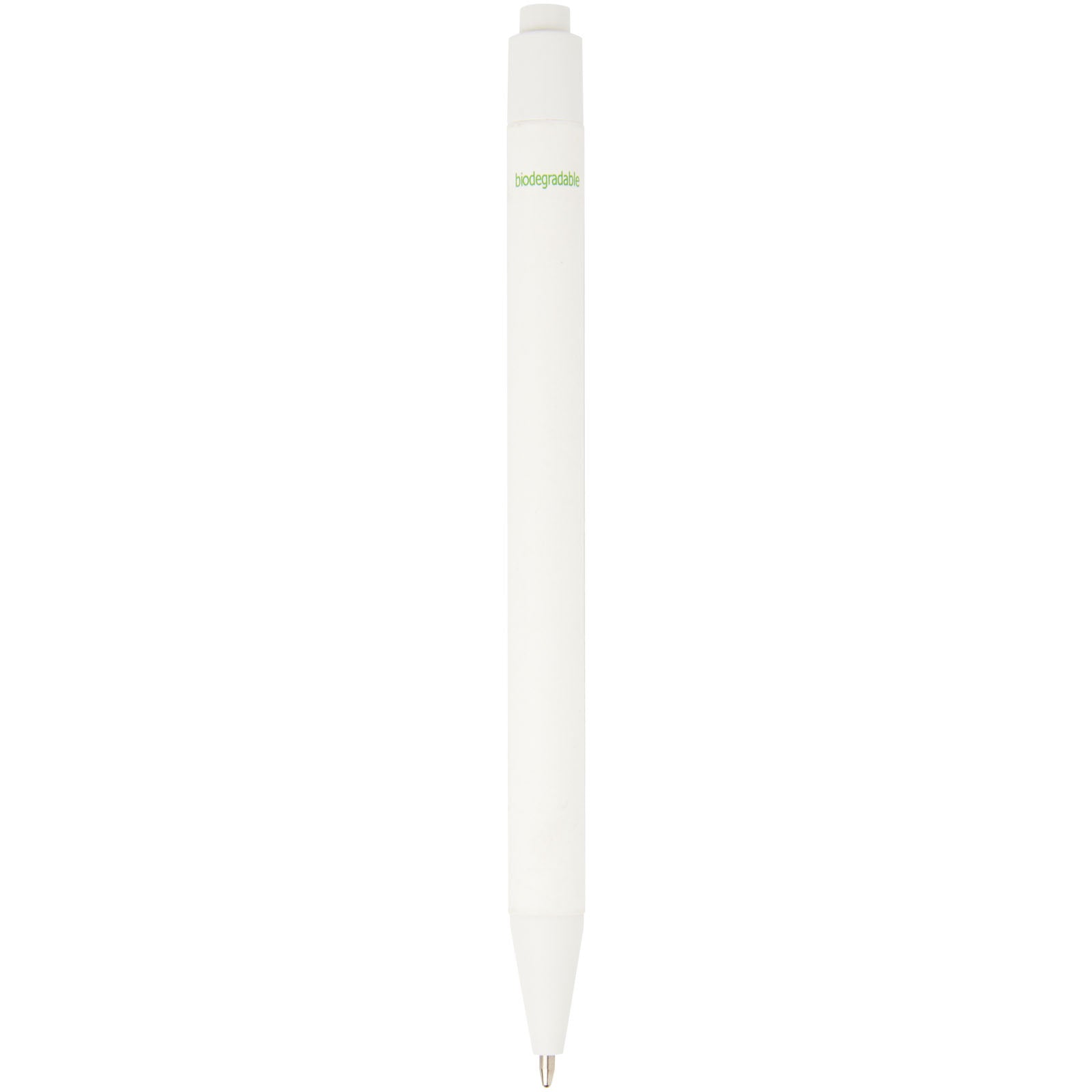 Penna a sfera in carta riciclata monocromatica con finitura opaca Chartik (inchiostro nero)