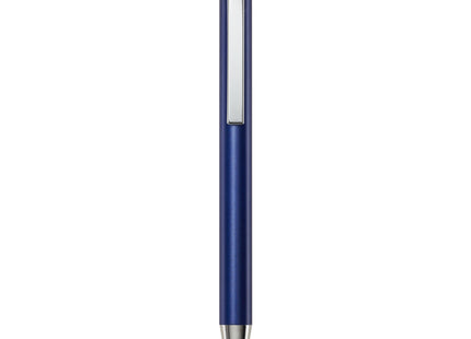 Penna a sfera in alluminio riciclato Cyrus (inchiostro blu)