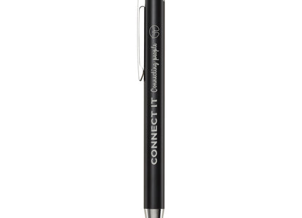 Penna a sfera in alluminio riciclato Cyrus (inchiostro blu)