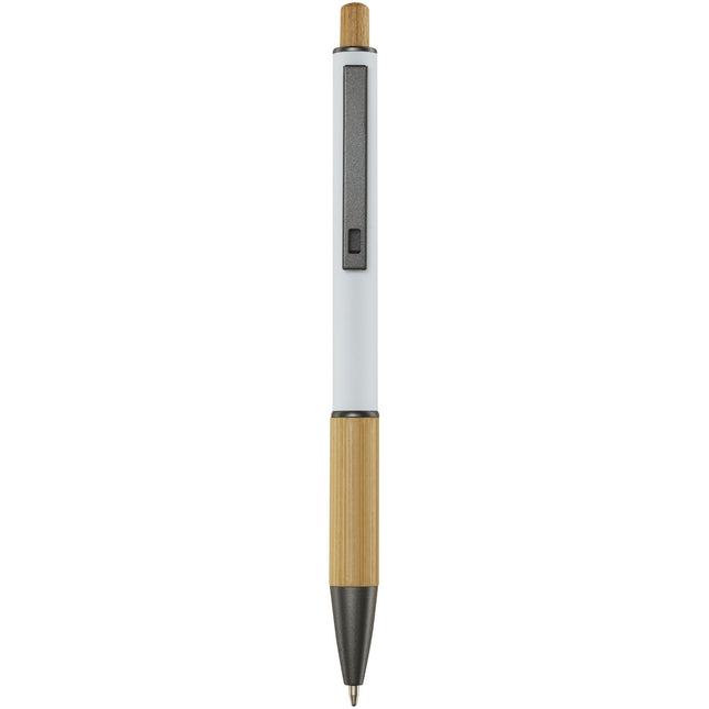 Penna a sfera in alluminio riciclato Darius (inchiostro blu)