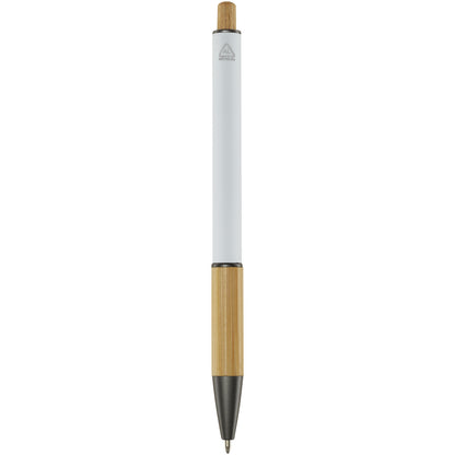 Penna a sfera in alluminio riciclato Darius (inchiostro blu)