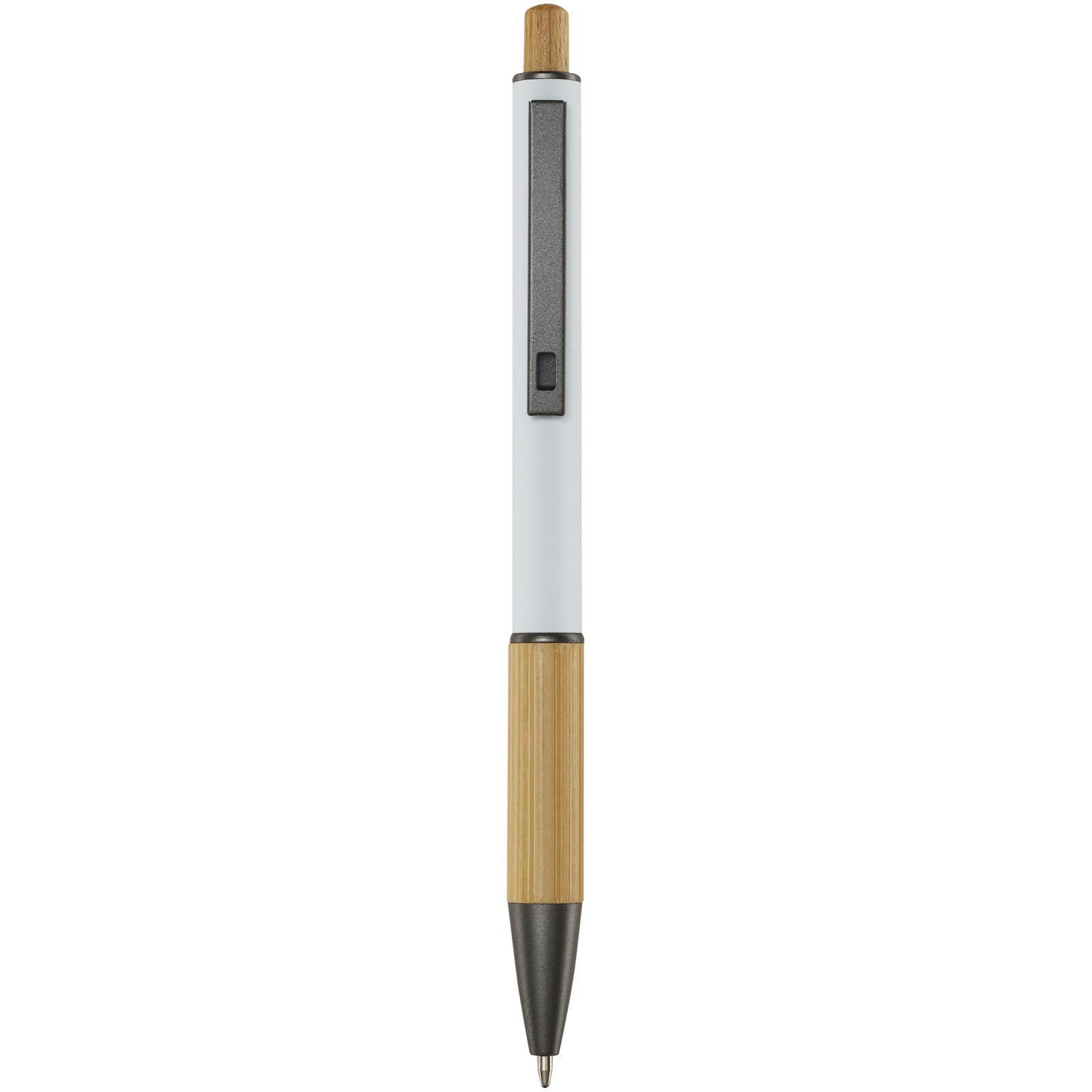 Penna a sfera in alluminio riciclato Darius (inchiostro nero)