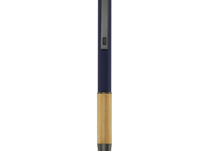 Penna a sfera in alluminio riciclato Darius (inchiostro nero)