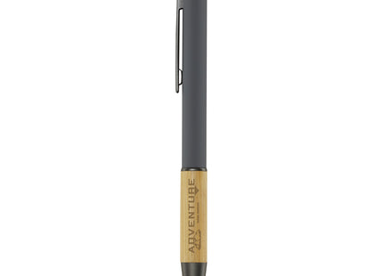 Penna a sfera in alluminio riciclato Darius (inchiostro nero)