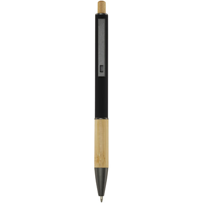 Penna a sfera in alluminio riciclato Darius (inchiostro nero)
