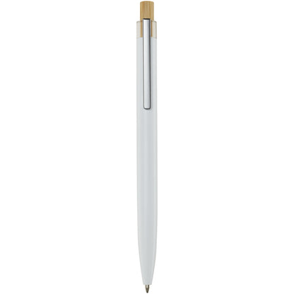 Penna a sfera in alluminio riciclato Nooshin (inchiostro blu)