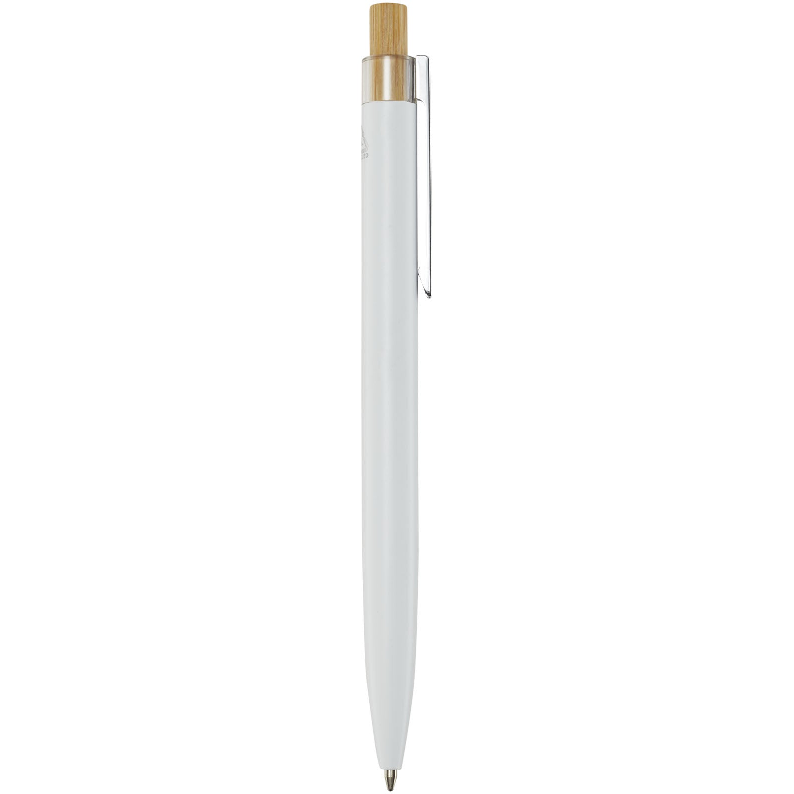 Penna a sfera in alluminio riciclato Nooshin (inchiostro blu)