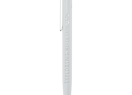 Penna a sfera in alluminio riciclato Nooshin (inchiostro blu)