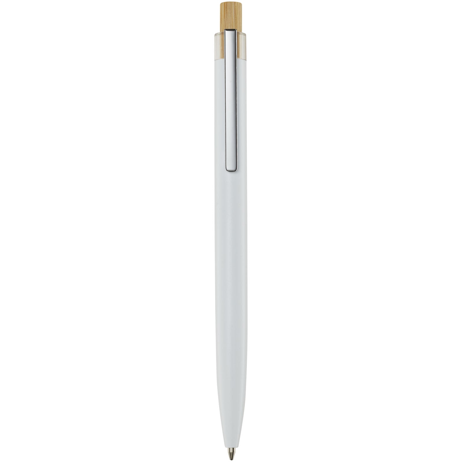 Penna a sfera in alluminio riciclato Nooshin (inchiostro nero)