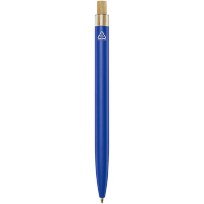 Penna a sfera in alluminio riciclato Nooshin (inchiostro nero)