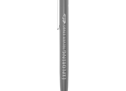 Penna a sfera in alluminio riciclato Nooshin (inchiostro nero)