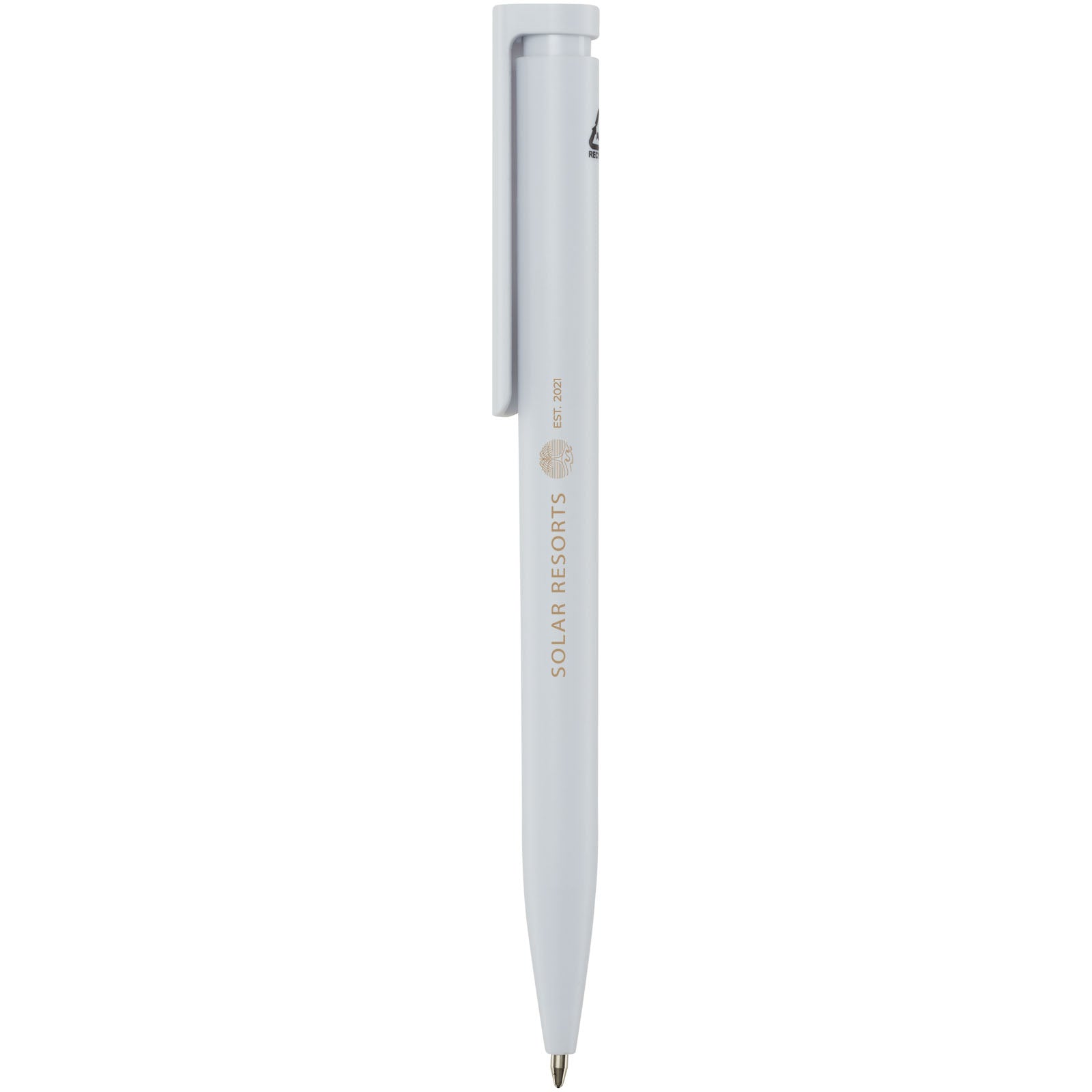 Penna a sfera in plastica riciclata Unix (inchiostro blu)