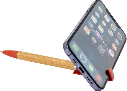 Penna supporto per telefono Delfina (inchiostro nero)